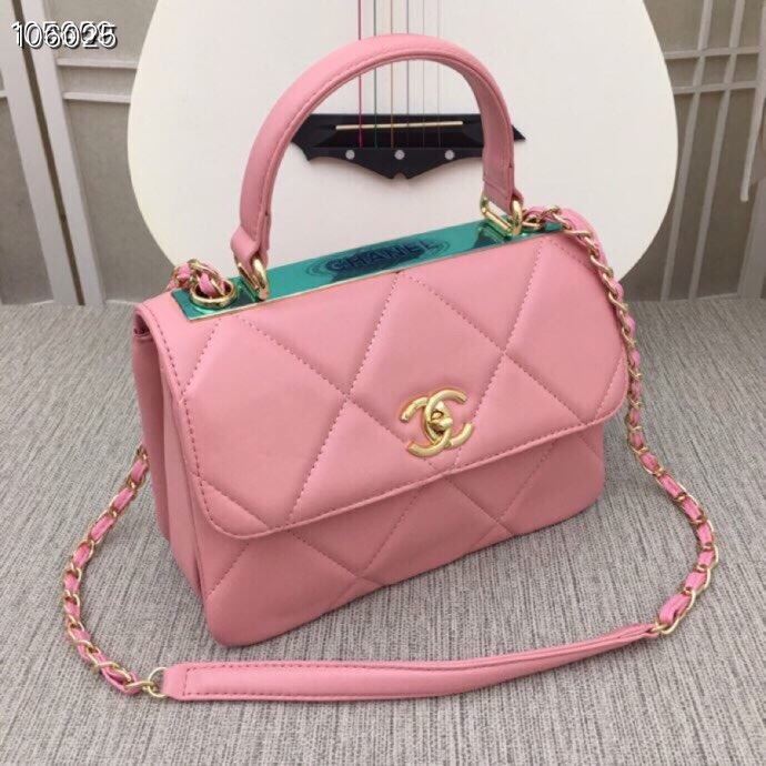 Ch**el top handle bags